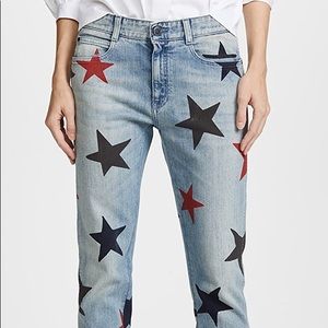 Stella McCartney Skinny Boyfriend Star Jeans 26